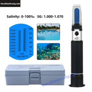 Khúc xạ kế đo nồng độ nước biển 0 - 100‰