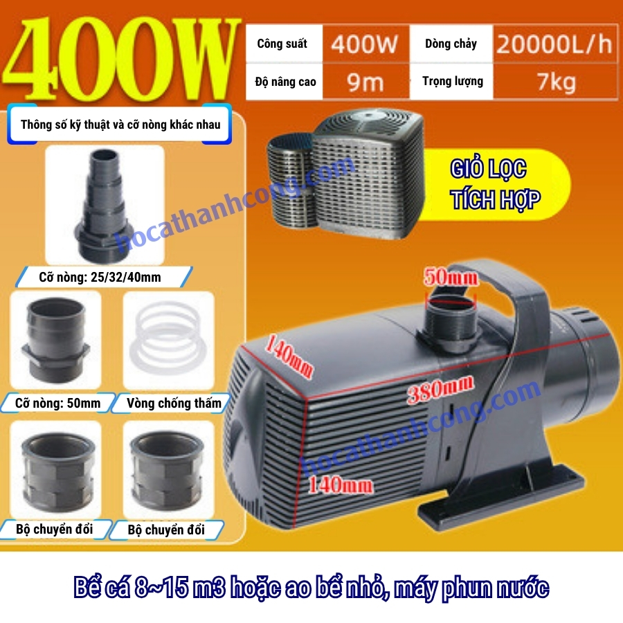 Công suất 400w Công suất 400w