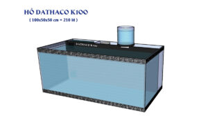 Hồ Cá Cảnh Dathaco K100 Lọc Vách