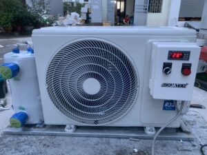 lắp máy lạnh hồ hải sản