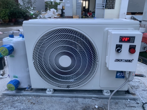 lắp máy lạnh hồ hải sản